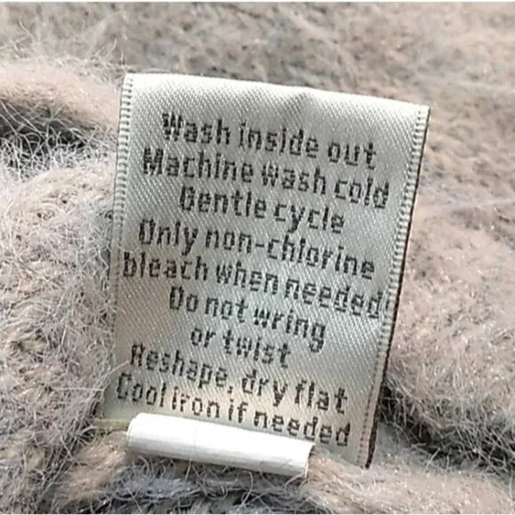 LC Lauren Conrad Women's Sweater Gray Purple Sz S Fair Isle Boat Neck Soft Cozy - Picture 10 of 11